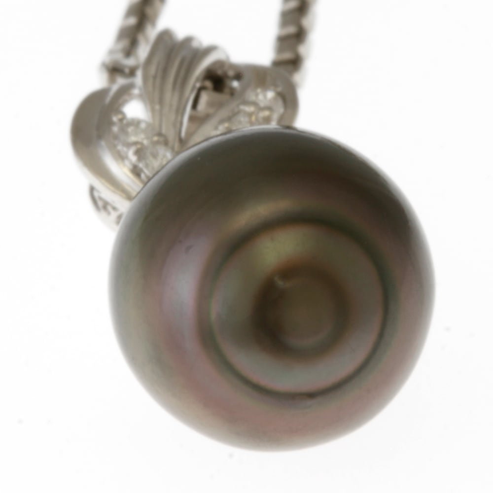 ネックレス Pt850プラチナ パール 中古 美品 ネックレス Pt850プラチナ パール 中古 美品