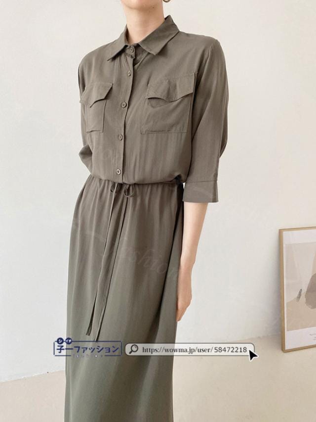 シャツワンピース ロング ワンピース 秋新作 新作 レディース 五分袖 ロングワンピース シャツワンピ aライン フレアワンピース 大人 フォーマル 体型カバー オフィスカジュアル きれいめ 春 夏 シャツワンピース ロング ワンピース 秋新作 新作 レディース 五分袖 ロングワンピース シャツワンピ aライン フレアワンピース 大人 フォーマル 体型カバー オフィスカジュアル きれいめ 春 夏