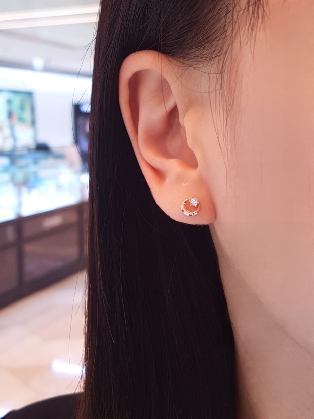 14kゴールドピアス 5mm 14K イエローゴールド ピアス5mm-7mm - AVALANCHE OFFICIAL STORE