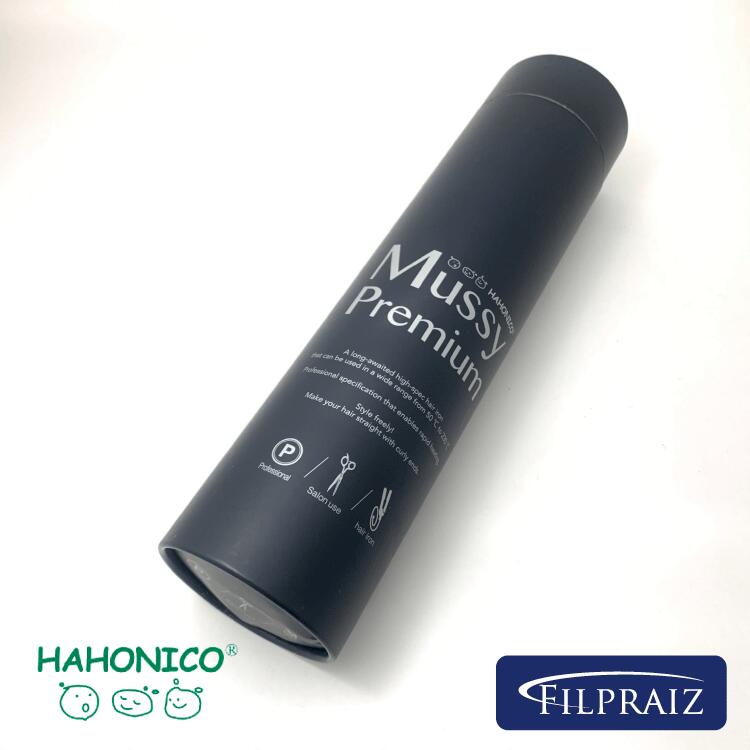 Mussy Premium ストレートヘアアイロン ブラック ハホニコ ムッシープレミアム | 髪質改善のパイオニア HAHONICO｜株式
