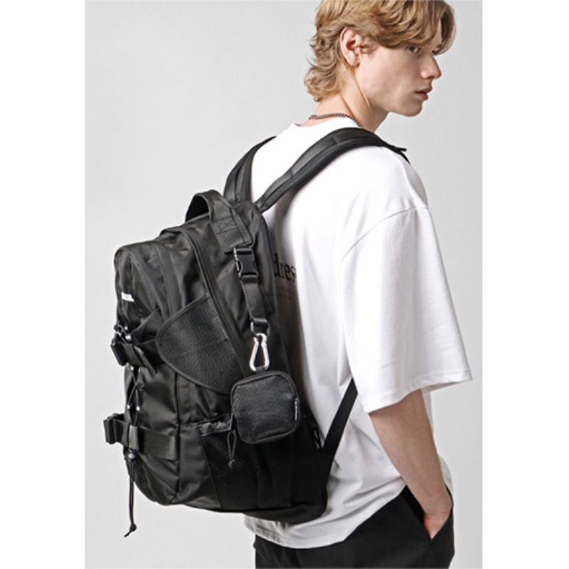Canyon Backpack [BLACK] バッグ 多機能 軽量 ノートパソコン 収納 通勤 出張 旅行 通学 メンズ/レディース 人気 おしゃれ カジュアル