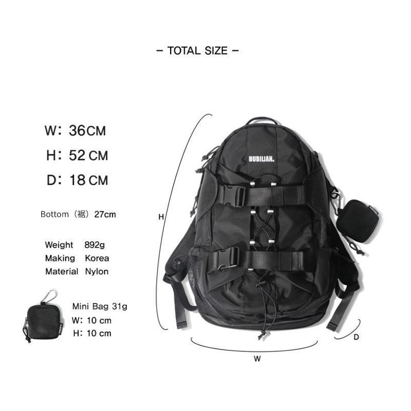Canyon Backpack [BLACK] バッグ 多機能 軽量 ノートパソコン 収納 通勤 出張 旅行 通学 メンズ/レディース 人気 おしゃれ カジュアル