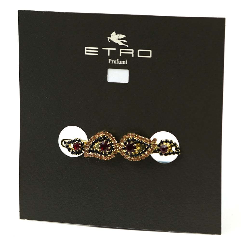 エトロ ETRO ヘアピン バレッタ ヘアクリップ ヘアアクセサリー