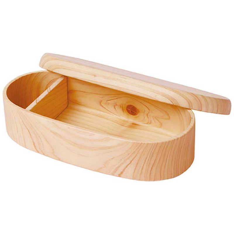 ヤマコー　てまひま工房 ひのきくりぬき弁当箱 高級ヒノキ材使用　YAMACO78687