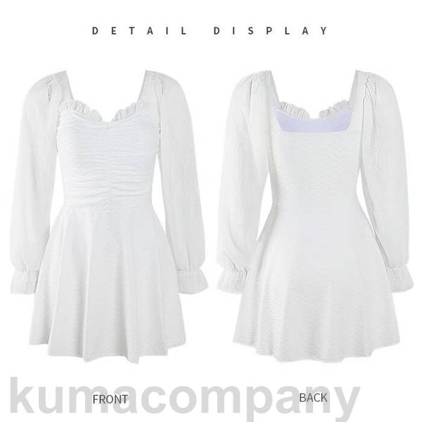 レディース 水着 長袖 ワンピース フリル シアー おしゃれ スイムウェア 体型カバー エレガント リゾート 海 プール 夏 フェミニン きれいめ 大人 可愛い 二の腕カバー 韓国 ホワイト 白 ブラ レディース 水着 長袖 ワンピース フリル シアー おしゃれ スイムウェア 体型カバー エレガント リゾート 海 プール 夏 フェミニン きれいめ 大人 可愛い 二の腕カバー 韓国 ホワイト 白 ブラ