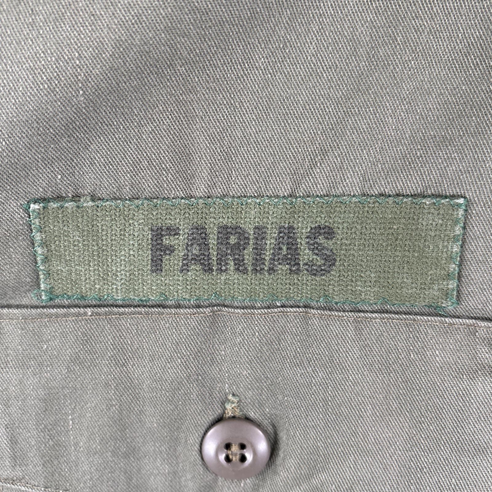 古着 長袖 ユーティリティシャツジャケット コンバットシャツ ワッペン U.S.ARMY オリーブグリーン メンズ 古着 長袖 ユーティリティシャツジャケット コンバットシャツ ワッペン U.S.ARMY オリーブグリーン メンズ