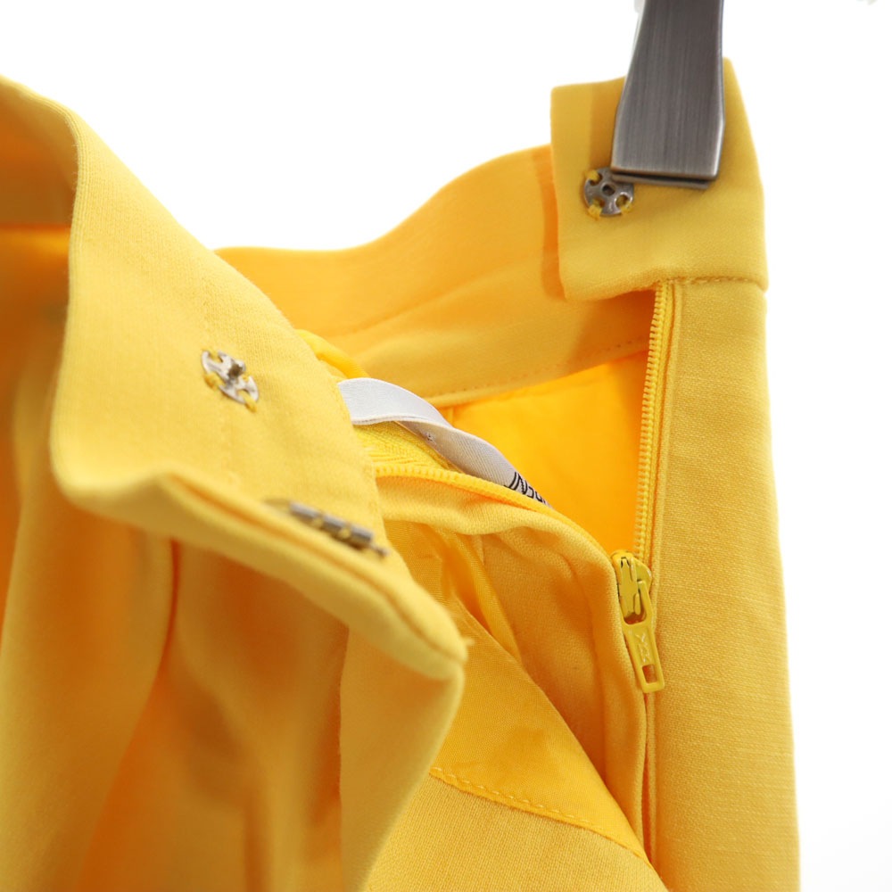 90s オールド ミモレ丈 タイトスカート 36 イエロー レディース 90s オールド ミモレ丈 タイトスカート 36 イエロー レディース