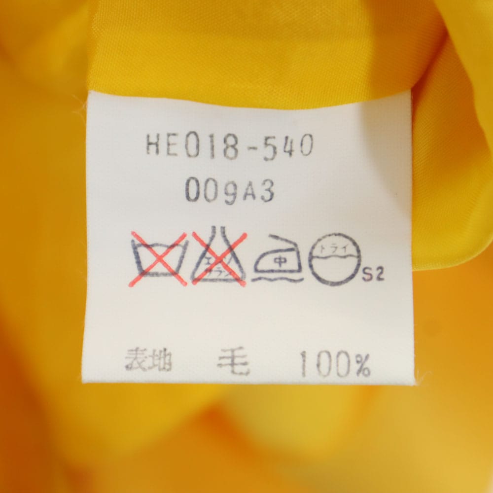 90s オールド ミモレ丈 タイトスカート 36 イエロー レディース 90s オールド ミモレ丈 タイトスカート 36 イエロー レディース