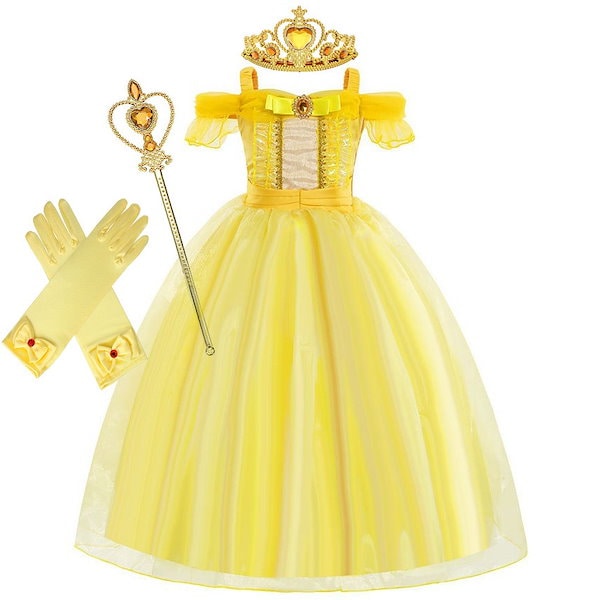 Qoo10] ベル ドレス プリンセスエロベル 子供用