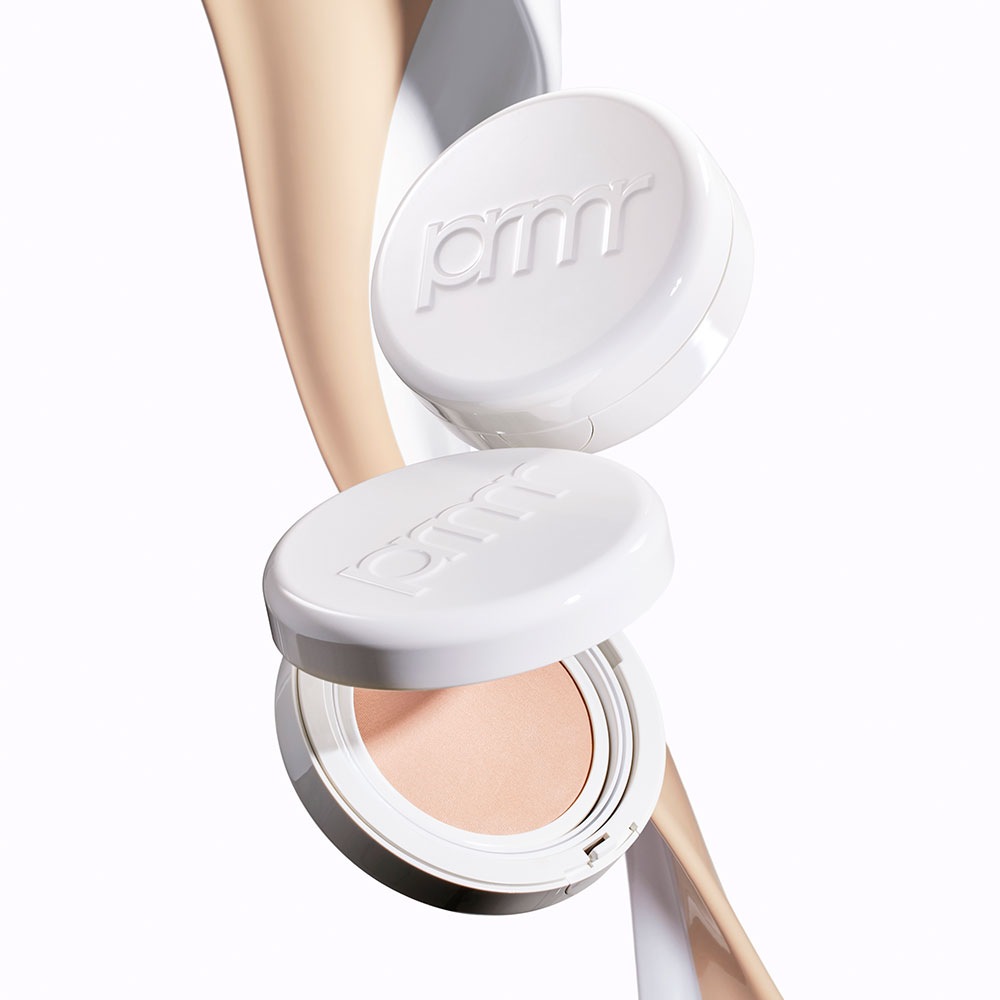 [25SS/New]ナイアシカ ウォータリークリームクッション #SPF35 PA++ (ホワイト ファー トング ピン 1ea 贈呈)