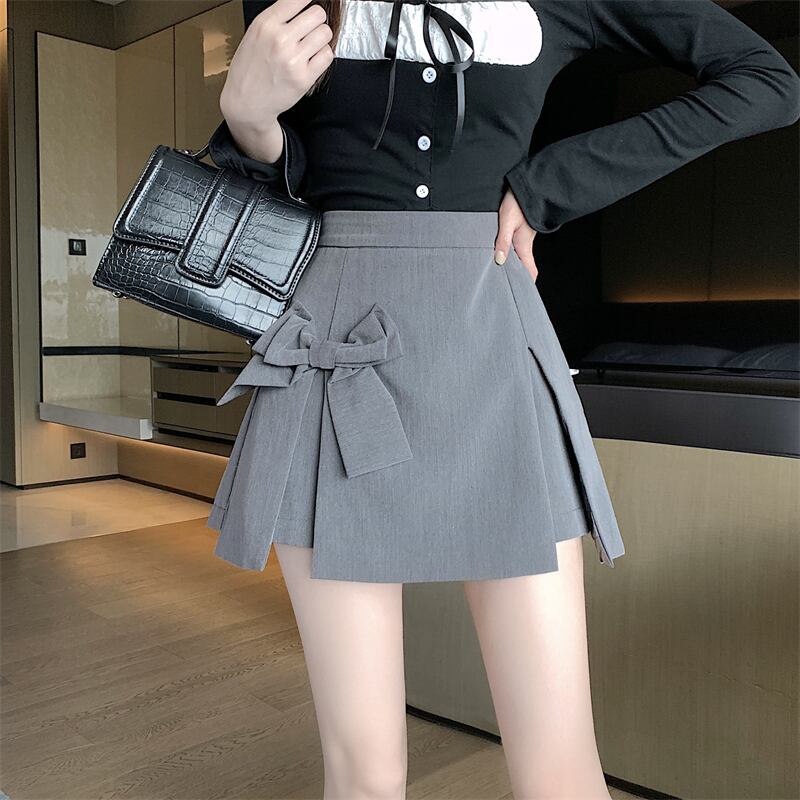 スカッツ スカート キュロット レディース ミニ ショート Aライン プリーツ リボン スリット かわいい シンプル カジュアル おしゃれ レトロ ラフ マニッシュ ガーリー クール モード系 存在感 スカッツ スカート キュロット レディース ミニ ショート Aライン プリーツ リボン スリット かわいい シンプル カジュアル おしゃれ レトロ ラフ マニッシュ ガーリー クール モード系 存在感