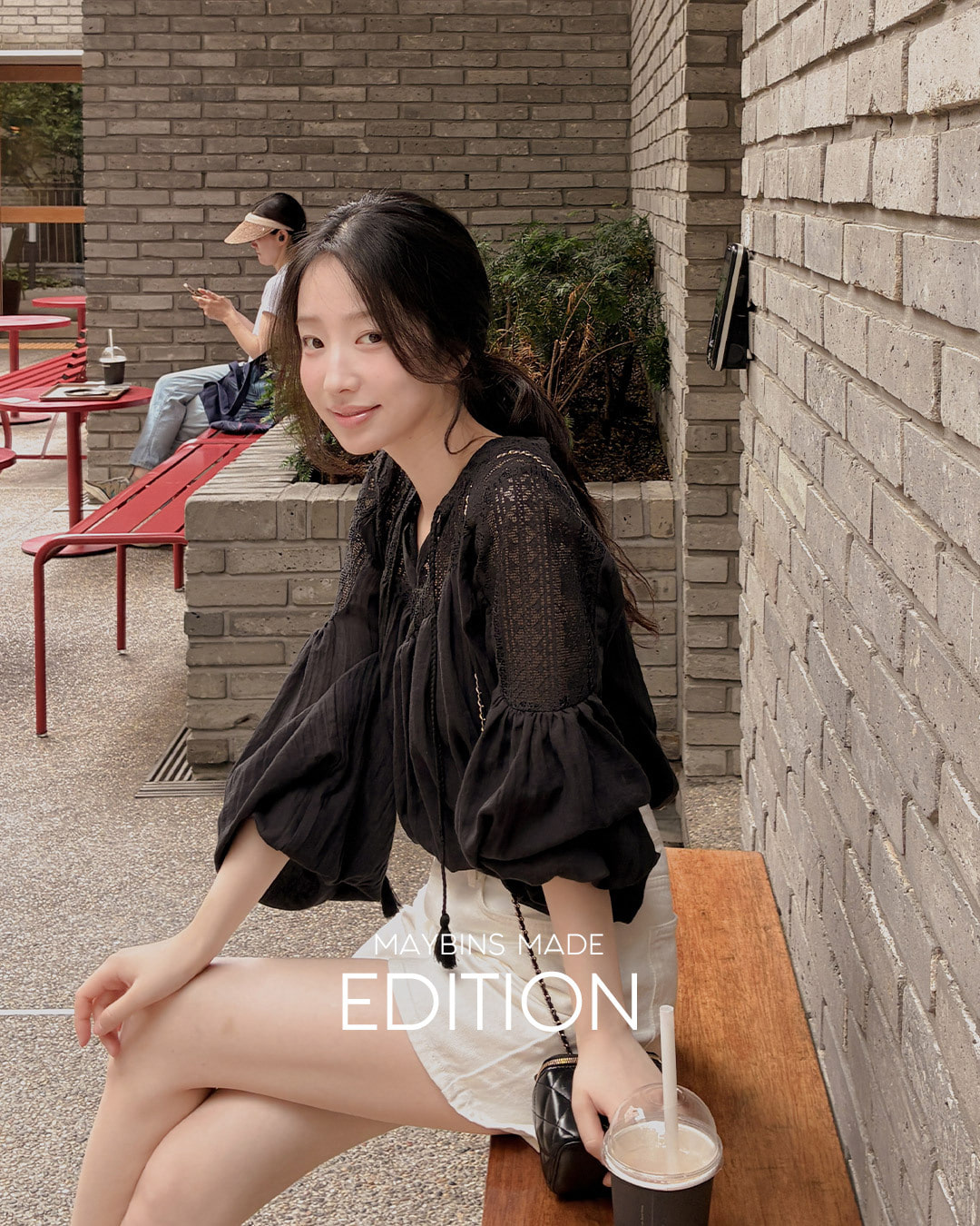 [MADE]ビューヘンレースブラウス韓国ファッション レディース