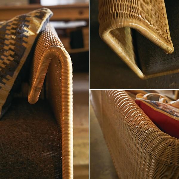 ソファ 椅子 組み合わせ 自在 編み込み ラタン ハワイアン リゾート系 ソファ 椅子 組み合わせ 自在 編み込み ラタン ハワイアン リゾート系