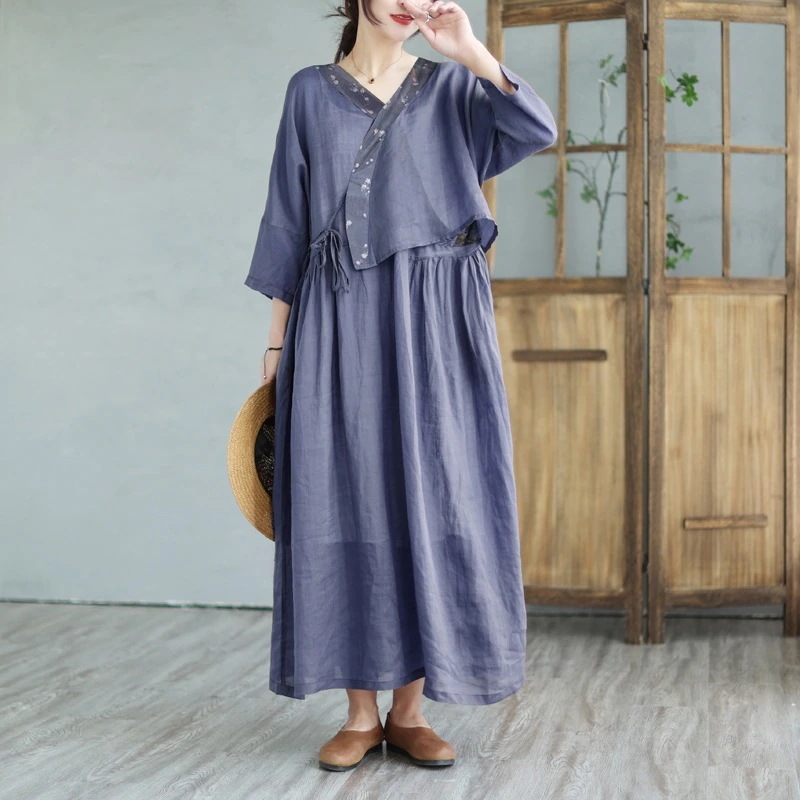 ワンピース ロングワンピース 夏 半袖 無地 プリーツ ゆったり おしゃれ 体型カバー シンプル ナチュラル 上品 大人 通勤 OL 旅 20代 37代 ワンピース ロングワンピース 夏 半袖 無地 プリーツ ゆったり おしゃれ 体型カバー シンプル ナチュラル 上品 大人 通勤 OL 旅 20代 37代