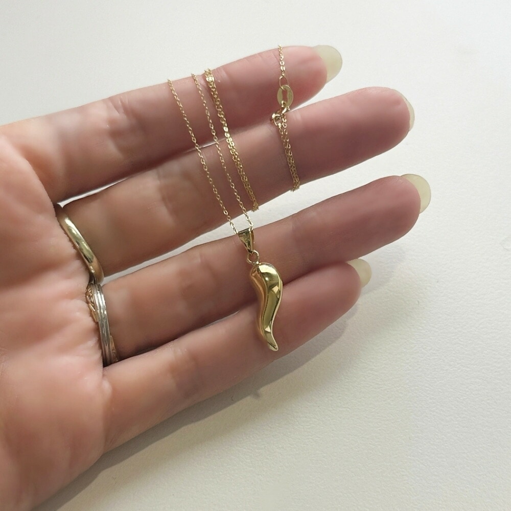 ウノアエレ ショッパー付き K18 ネックレス イエローゴールド チェーン&トップセット レディース 幸運モチーフ コルノ ペンダント 18金 18K イタリア製 ギフト 誕生日 プレゼント UNOA ウノアエレ ショッパー付き K18 ネックレス イエローゴールド チェーン&トップセット レディース 幸運モチーフ コルノ ペンダント 18金 18K イタリア製 ギフト 誕生日 プレゼント UNOA