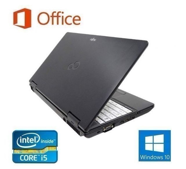 サポート付きバッテリー新品A561 富士通 Windows10 Office2019 SSD:120GB メモリー:8GB & Qtuo 2.4G 無線マウス 5DPIモード セット
