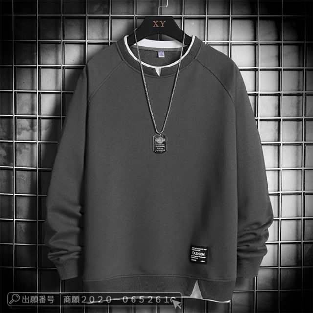 最安挑戦 春新作 新作 送料無料 メンズトップス メンズパーカー トレーナー 長袖 メンズ 通学 通勤 スウェット クルーネック 無地 プルオーバー トップス スポーツ カジュアル 防寒 大きいサイズ