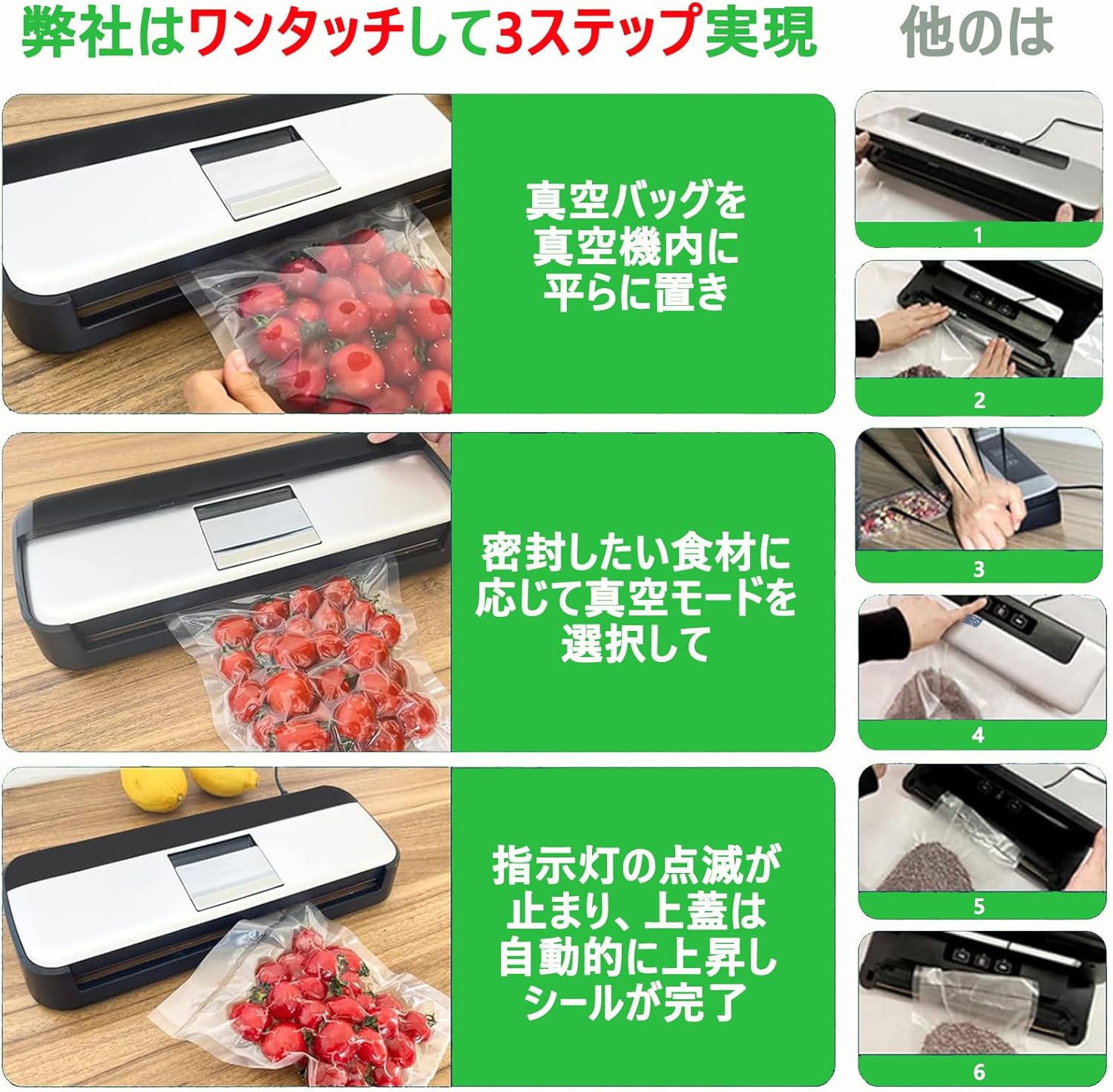 真空パック機 家庭用 自動 乾湿対応 85Kpa 業務用 全自動 真空シーラー 脱気密封 鮮度長持ち 真空パック機 家庭用 自動 乾湿対応 85Kpa 業務用 全自動 真空シーラー 脱気密封 鮮度長持ち