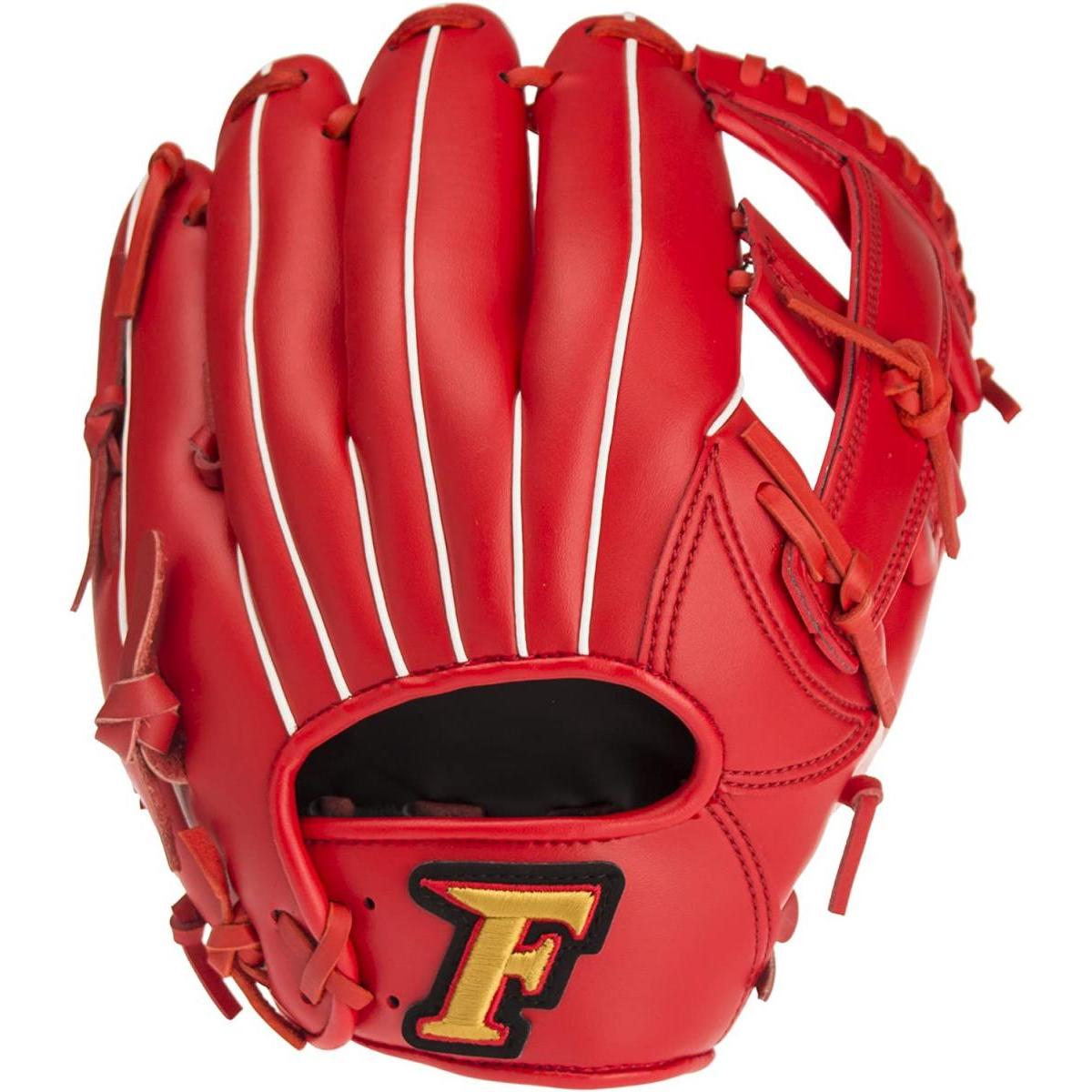 サクライ貿易 FALCON (ファルコン) 一般用 軟式グラブ FG-5713 レッド 右投げ Sサイズ　オールラウンド用 グローブ PROMARK (プロマーク)