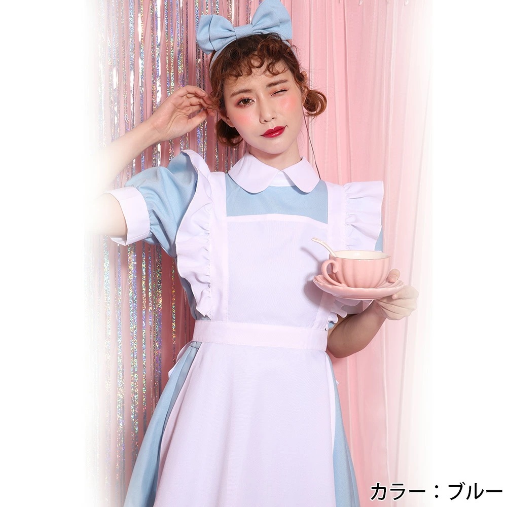 【即納】ハロウィン コスプレ 仮装 メイド服 メイド 大人 女性 可愛い 大きいサイズ アリス アリス ハロウィンコスプレ セクシー レディース かわいい コスプレ 衣装 コスチューム ハロウィン仮装