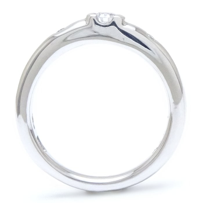 プラチナ　ダイヤモンド　リング　10号 ESTELLE Pt900プラチナ ダイヤ リング・指輪 ダイヤモンド0.374ct 7号