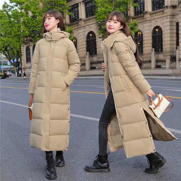 人気品超目玉中綿コートレディースアウターダウンコート厚ロング丈体型カバーフード付きおしゃれナチュラル防寒きれいめお出かけ軽い女性