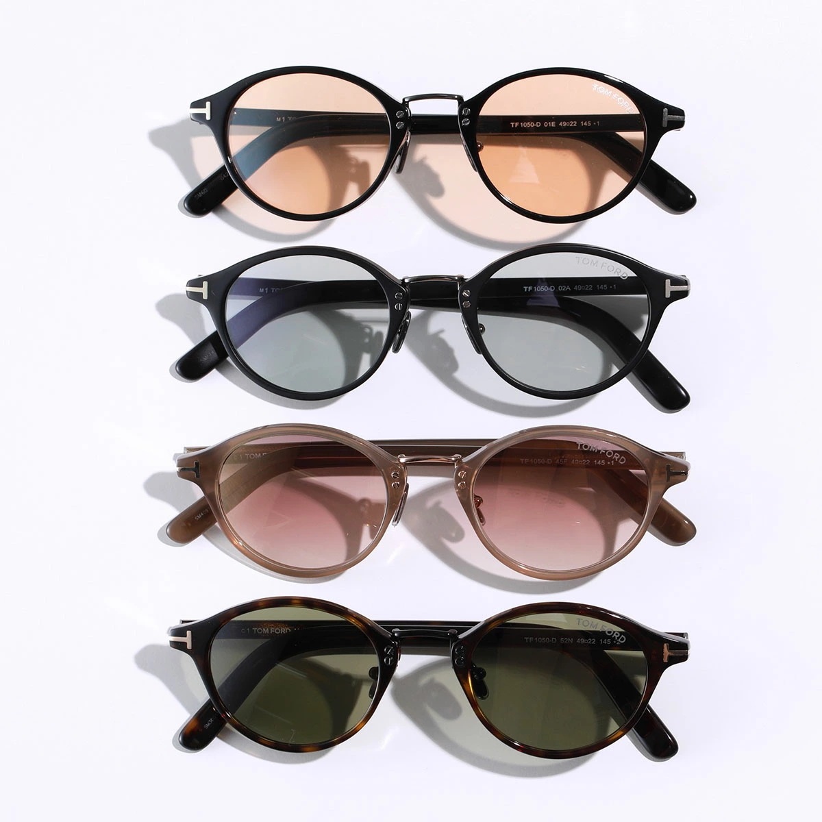 TOM FORD トムフォード サングラス TF1050-D FT1050-D/S レディース ボストン型 アジアンフィット メガネ ロゴ アイウェア カラー4色