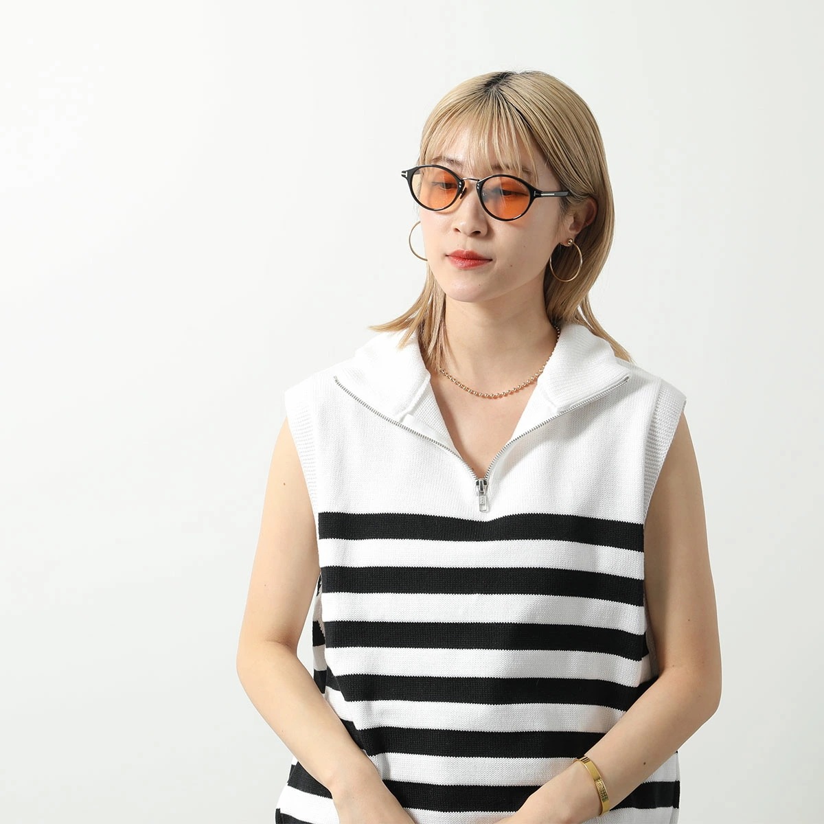 TOM FORD トムフォード サングラス TF1050-D FT1050-D/S レディース ボストン型 アジアンフィット メガネ ロゴ アイウェア カラー4色