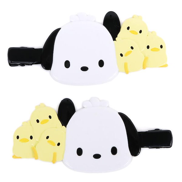 Qoo10] サンリオ ポチャッコ 前髪クリップ ヘアクリップ