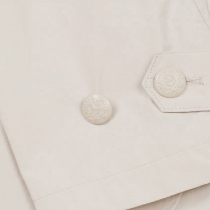 [Shis Miss] ミニマル隠しボタンベルト付きトレンチコート (価格:428,000ウォン)