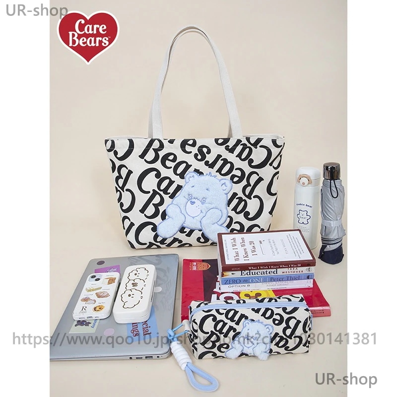 【20点セット】carebearsハートベアー刺繍大容量リュック女性トートバッグ2023 【20点セット】carebearsハートベアー刺繍大容量リュック女性トートバッグ2023