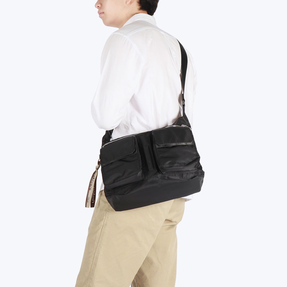 日本正規品 ショルダーバッグ メンズ レディース 斜めがけバッグ ブランド 大容量 バッグ 大きめ 通勤 大人 上品 おしゃれ 旅行 A4 11L 横型 Tattica タッティカ 92942