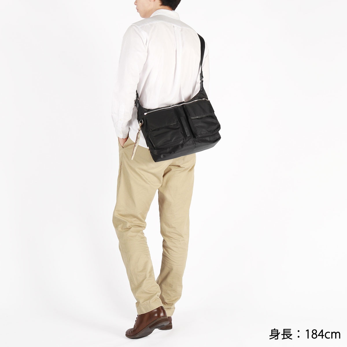 日本正規品 ショルダーバッグ メンズ レディース 斜めがけバッグ ブランド 大容量 バッグ 大きめ 通勤 大人 上品 おしゃれ 旅行 A4 11L 横型 Tattica タッティカ 92942