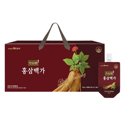 チョンホ食品 紅参百家6年根紅参濃縮液(70mlx30パック) ホンサム サポニン 免疫力アップ チョンホ食品 紅参百家6年根紅参濃縮液(70mlx30パック) ホンサム サポニン 免疫力アップ