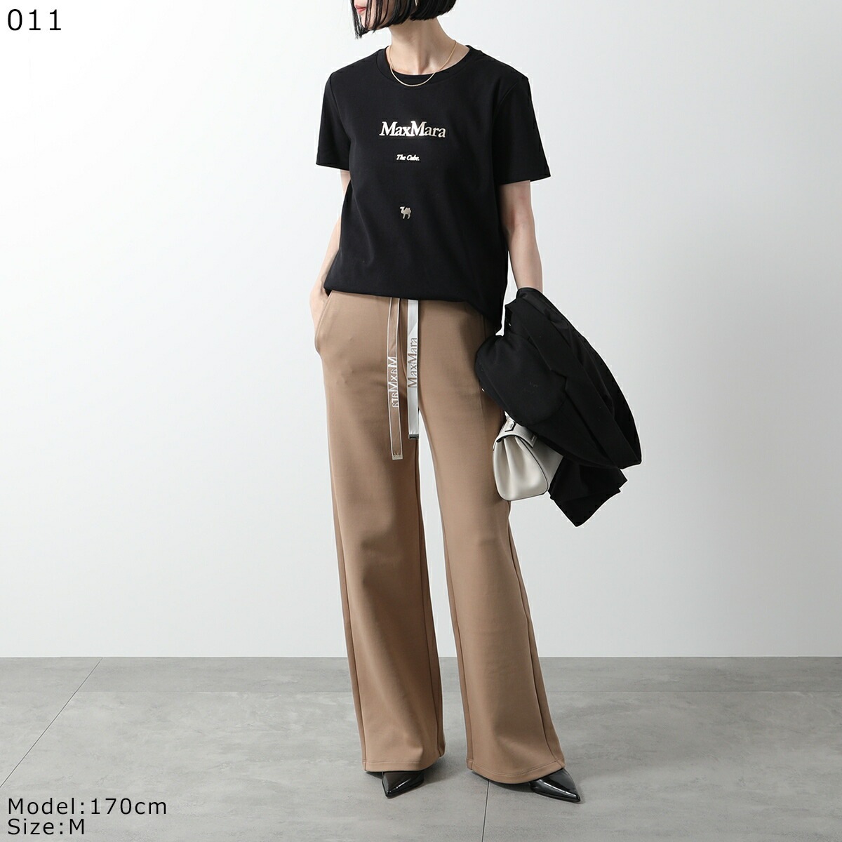 S MAX MARA The Cube エス マックスマーラ ザ キューブ 半袖 Tシャツ QUIETO レディース コットン ロゴ プリント クルーネック カ S MAX MARA The Cube エス マックスマーラ ザ キューブ 半袖 Tシャツ QUIETO レディース コットン ロゴ プリント クルーネック カ