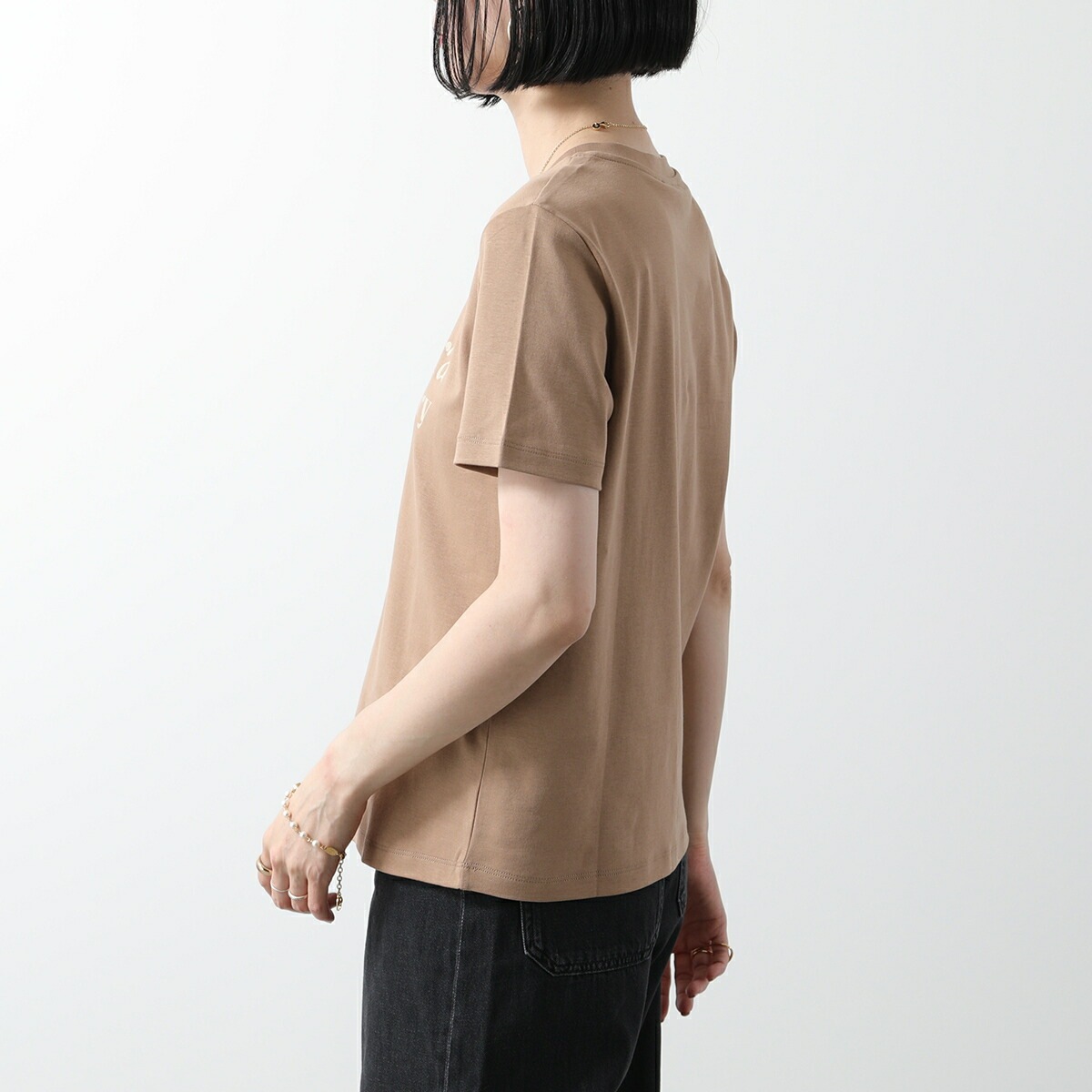 S MAX MARA The Cube エス マックスマーラ ザ キューブ 半袖 Tシャツ QUIETO レディース コットン ロゴ プリント クルーネック カ S MAX MARA The Cube エス マックスマーラ ザ キューブ 半袖 Tシャツ QUIETO レディース コットン ロゴ プリント クルーネック カ