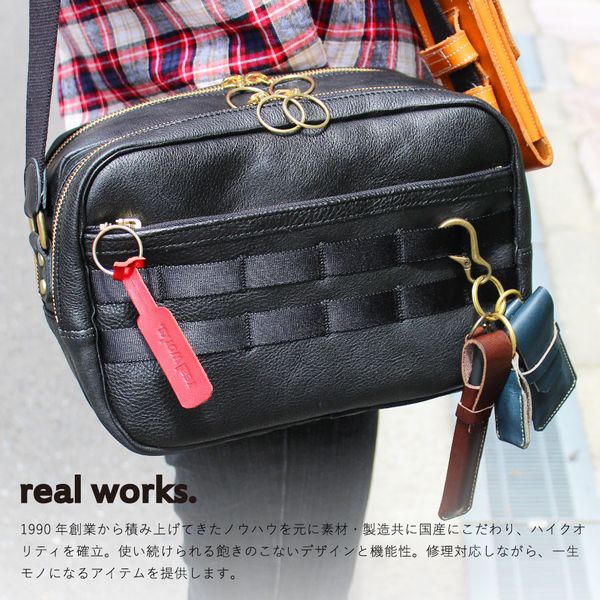 ショルダーバッグ レディースバッグ レディースファッション Resercher 真鍮色 経年変化 革