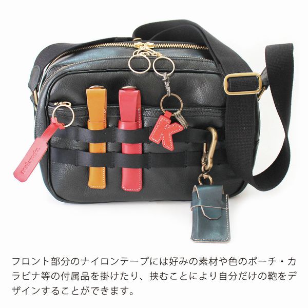 ショルダーバッグ レディースバッグ レディースファッション Resercher 真鍮色 経年変化 革