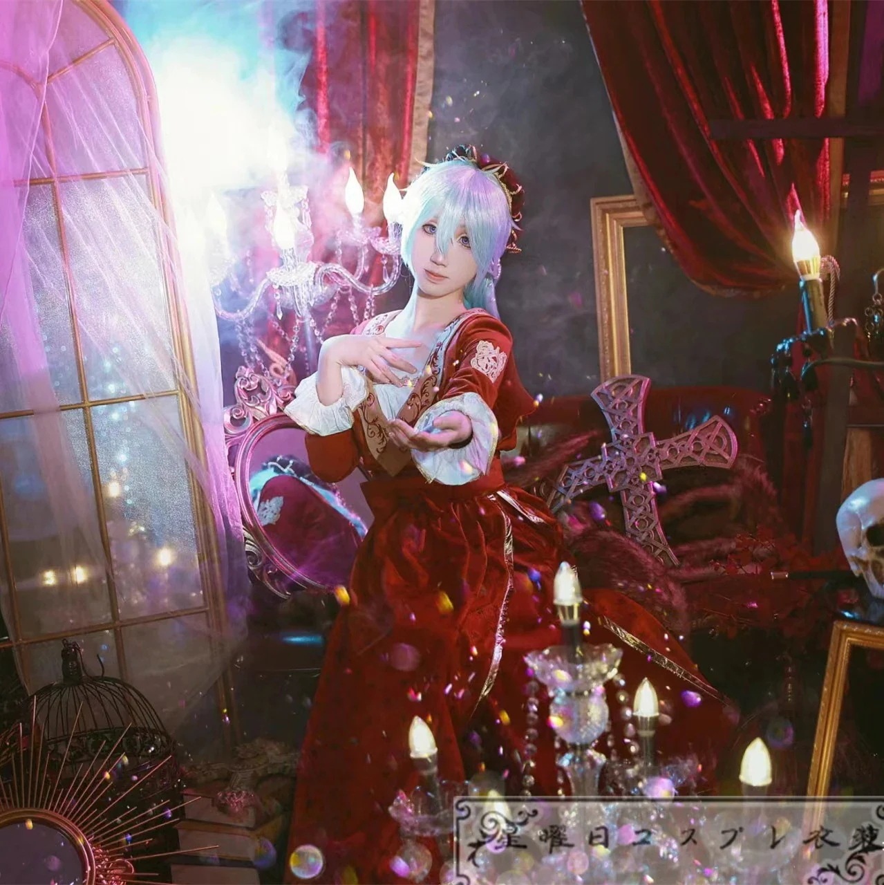 【急速出荷!】あんさんぶるスターズ 公演！悲喜劇のロミオとジュリエット 麗しのジュリエット 日々樹渉 コスプレ衣装 コスム ハロウィン 変装 仮装