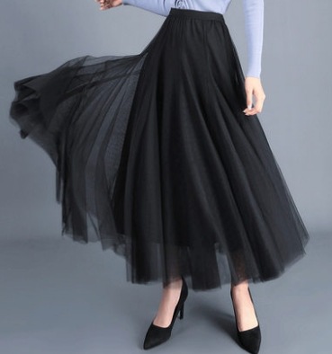 シフォンロングスカート ボトム スカート ロング丈 ウエストゴム 爽やか かわいい 可愛い きれいめ シンプル カジュアル 上品 おしゃれ かっこいい キュート アジアン 可愛い こなれ感