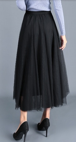 シフォンロングスカート ボトム スカート ロング丈 ウエストゴム 爽やか かわいい 可愛い きれいめ シンプル カジュアル 上品 おしゃれ かっこいい キュート アジアン 可愛い こなれ感