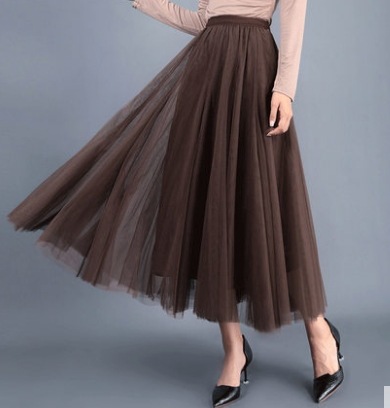シフォンロングスカート ボトム スカート ロング丈 ウエストゴム 爽やか かわいい 可愛い きれいめ シンプル カジュアル 上品 おしゃれ かっこいい キュート アジアン 可愛い こなれ感