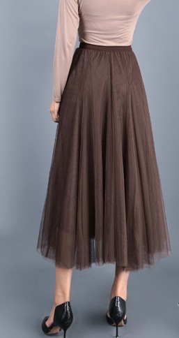 シフォンロングスカート ボトム スカート ロング丈 ウエストゴム 爽やか かわいい 可愛い きれいめ シンプル カジュアル 上品 おしゃれ かっこいい キュート アジアン 可愛い こなれ感