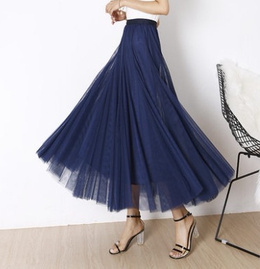 シフォンロングスカート ボトム スカート ロング丈 ウエストゴム 爽やか かわいい 可愛い きれいめ シンプル カジュアル 上品 おしゃれ かっこいい キュート アジアン 可愛い こなれ感