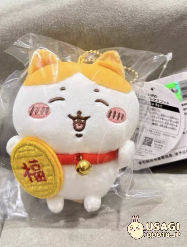 ちいかわ　招福！ハチワレマスコット　ぬいぐるみ　招き猫　キーホルダー 🌱新商品🌱 『招福！#ハチワレ』 ・ぬいぐるみS 2,200円(税込