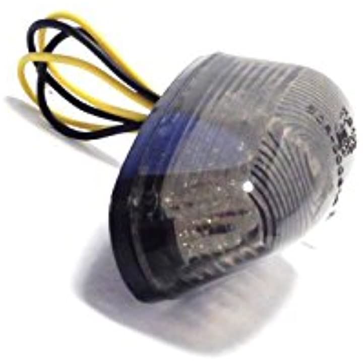 4個組 カスタム カウル ウインカー 貼り付けタイプ LED スモーク ウィンカー 汎用 225( スモーク)