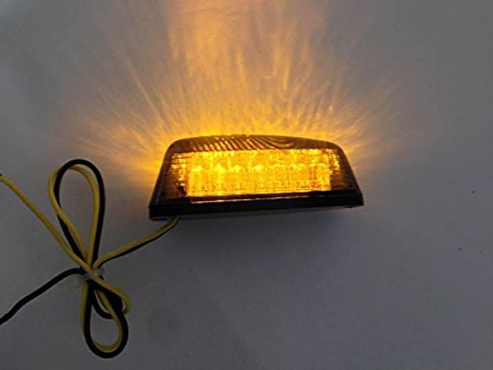 4個組 カスタム カウル ウインカー 貼り付けタイプ LED スモーク ウィンカー 汎用 225( スモーク)