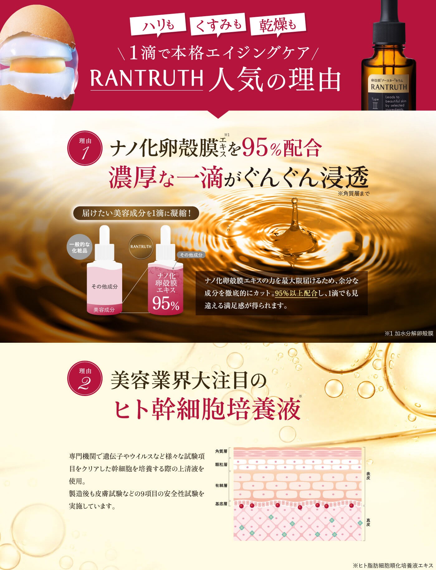 Qoo10] RANTRUTH 【公式】 ラントゥルース 美容液 RAN
