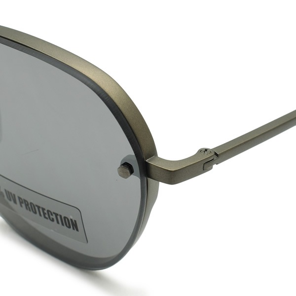 ゼニア サングラス ZEGNA EZ0105-F/S 08C 57 Ermenegildo Zegna サングラス ノーズパッド UVカット マットブロンズ グレー