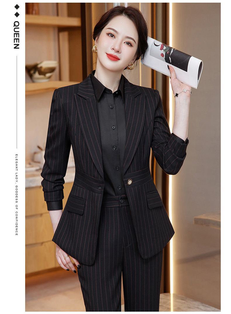 【2枚購入で100円OFF】春秋物 ビジネススーツ コート ズボンスーツ レディース 通勤 オフィス トップス 制服 事務服 洗える 細身 就活 面接 大きいサイズ 長袖 ストライプ 縞 ポケット 【2枚購入で100円OFF】春秋物 ビジネススーツ コート ズボンスーツ レディース 通勤 オフィス トップス 制服 事務服 洗える 細身 就活 面接 大きいサイズ 長袖 ストライプ 縞 ポケット